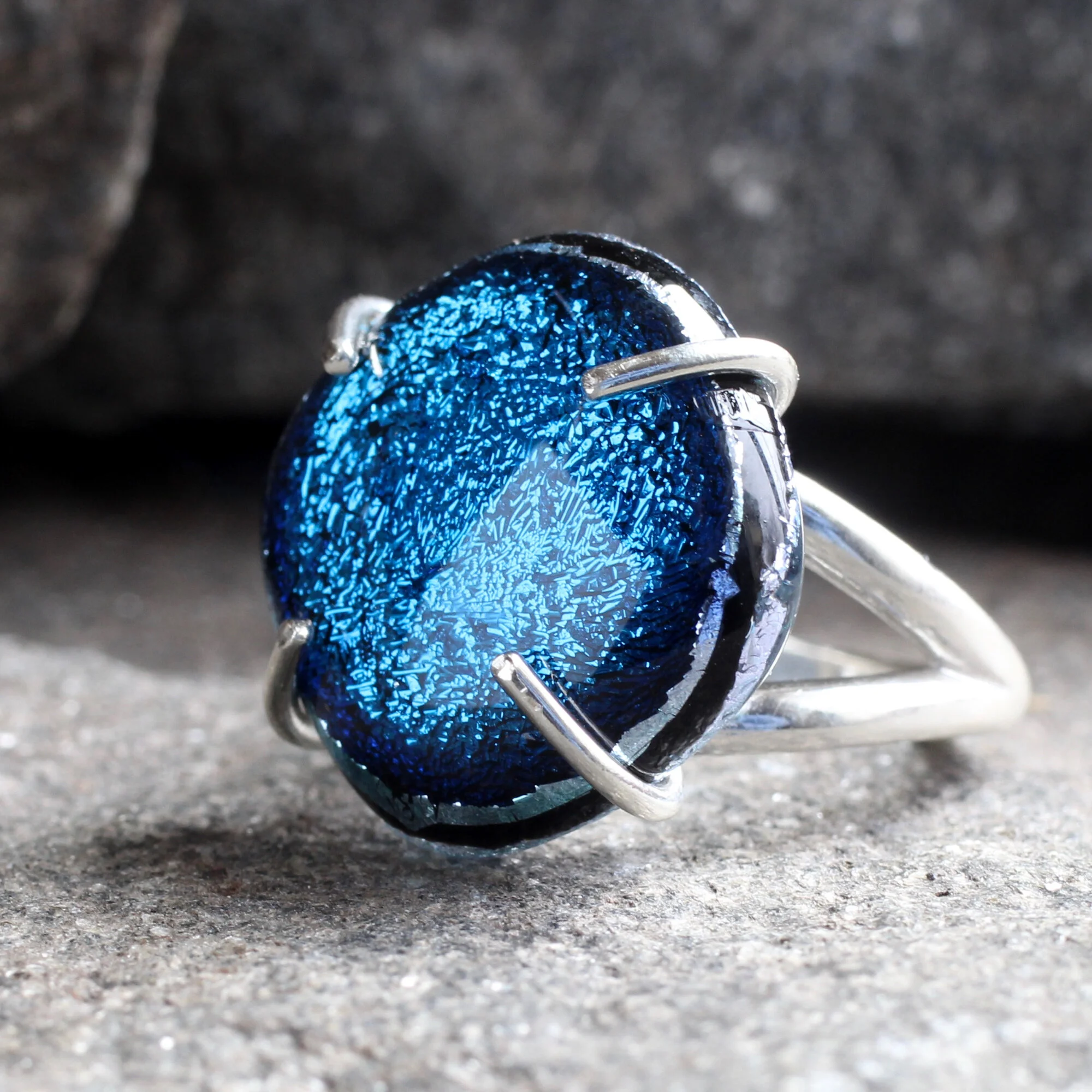 silver linings custom ring