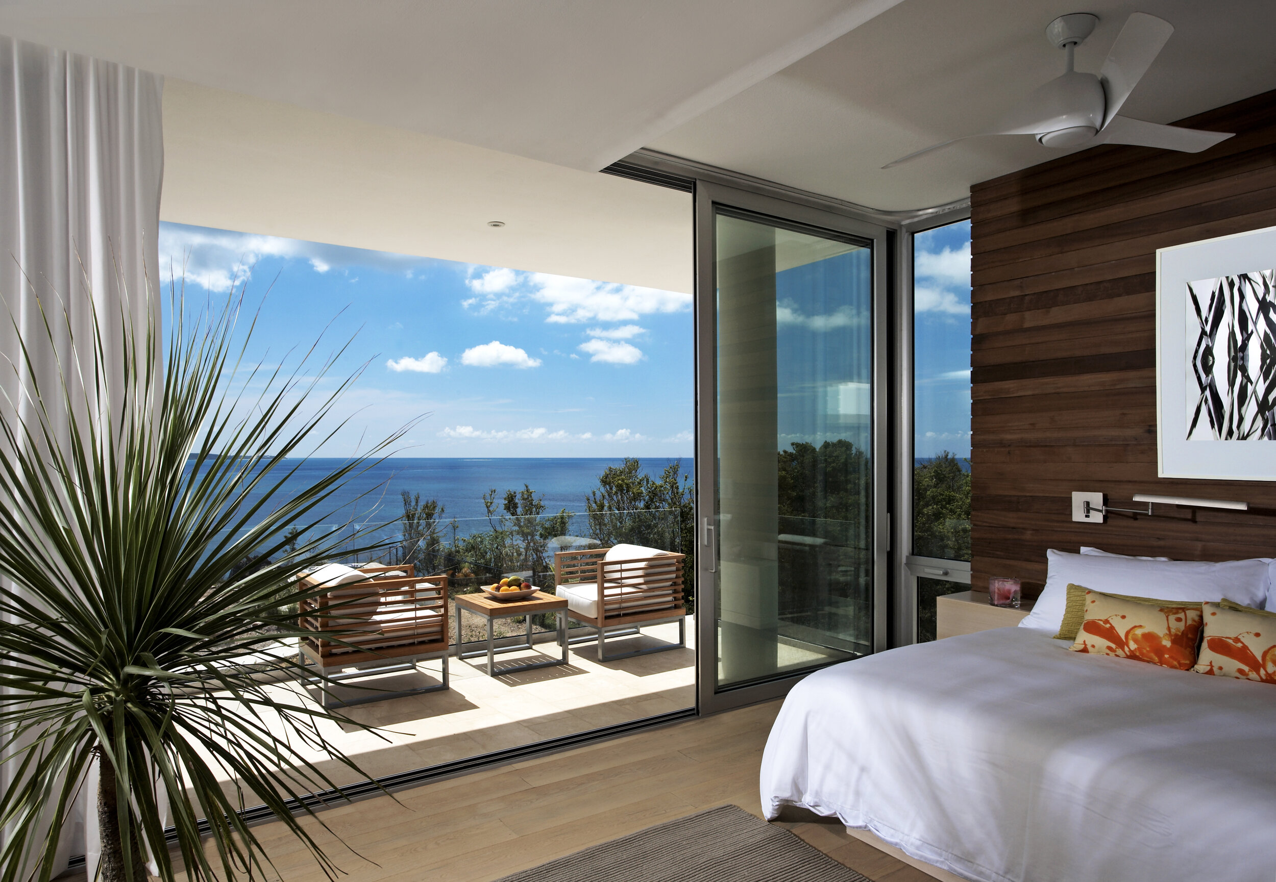   View from one of the suites in the North Villa (photo credit: ÀNI Private Resorts)  