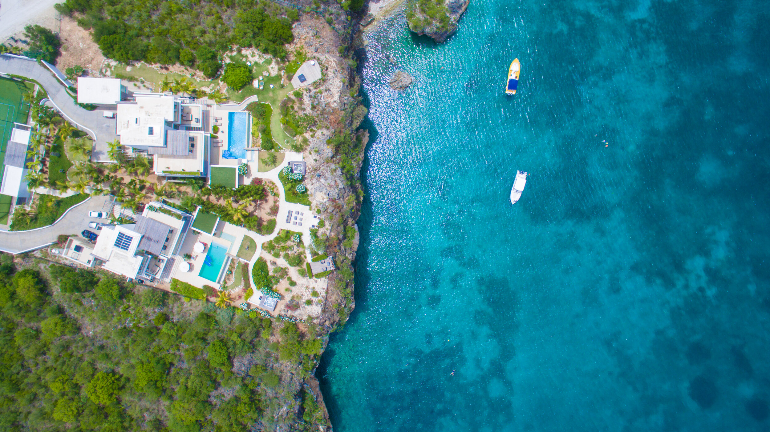   Aerial view of ÀNI Anguilla (photo credit: ÀNI Private Resorts)  