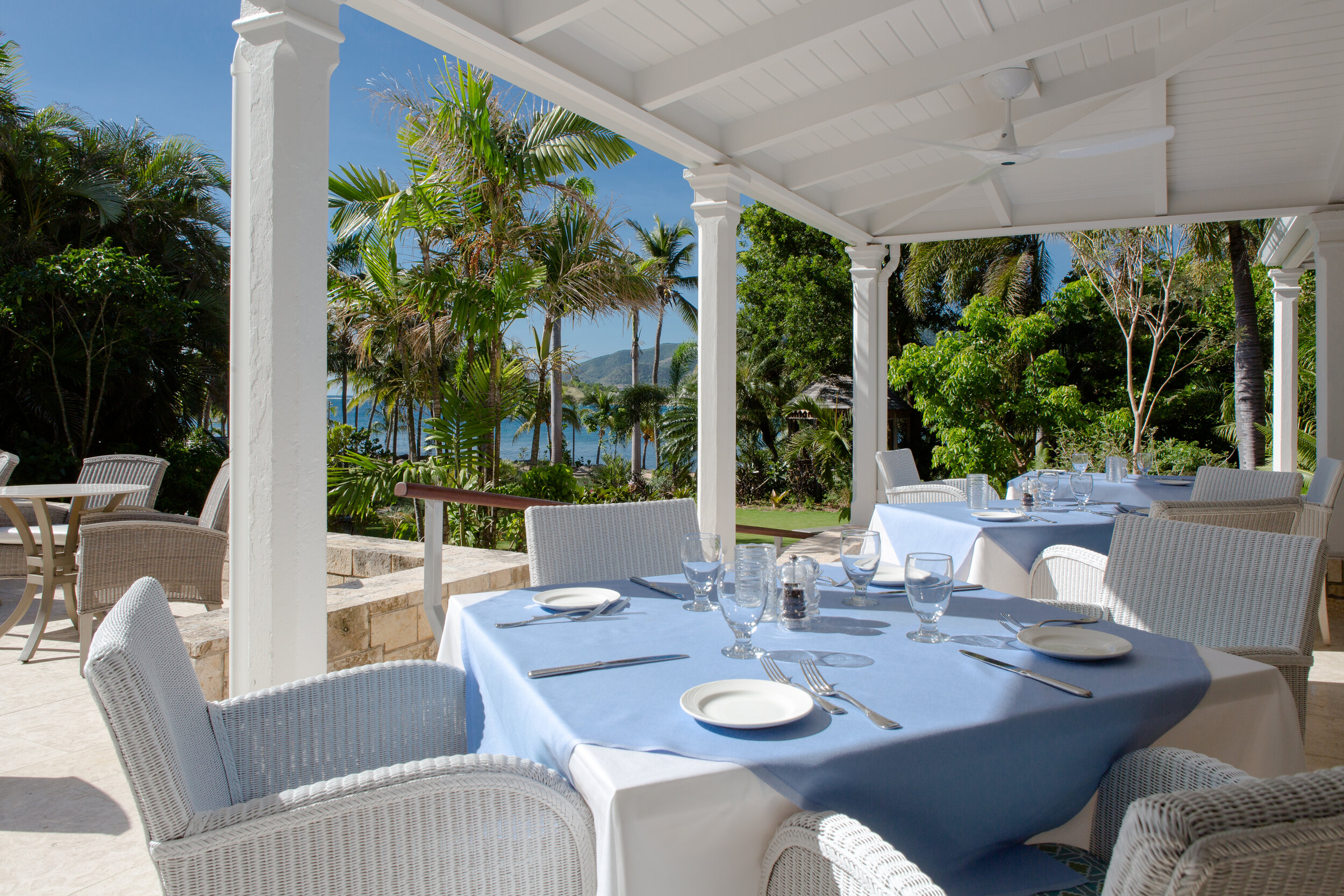   Al fresco dining at Tamarind (photo credit: Rebecca Recommends)  