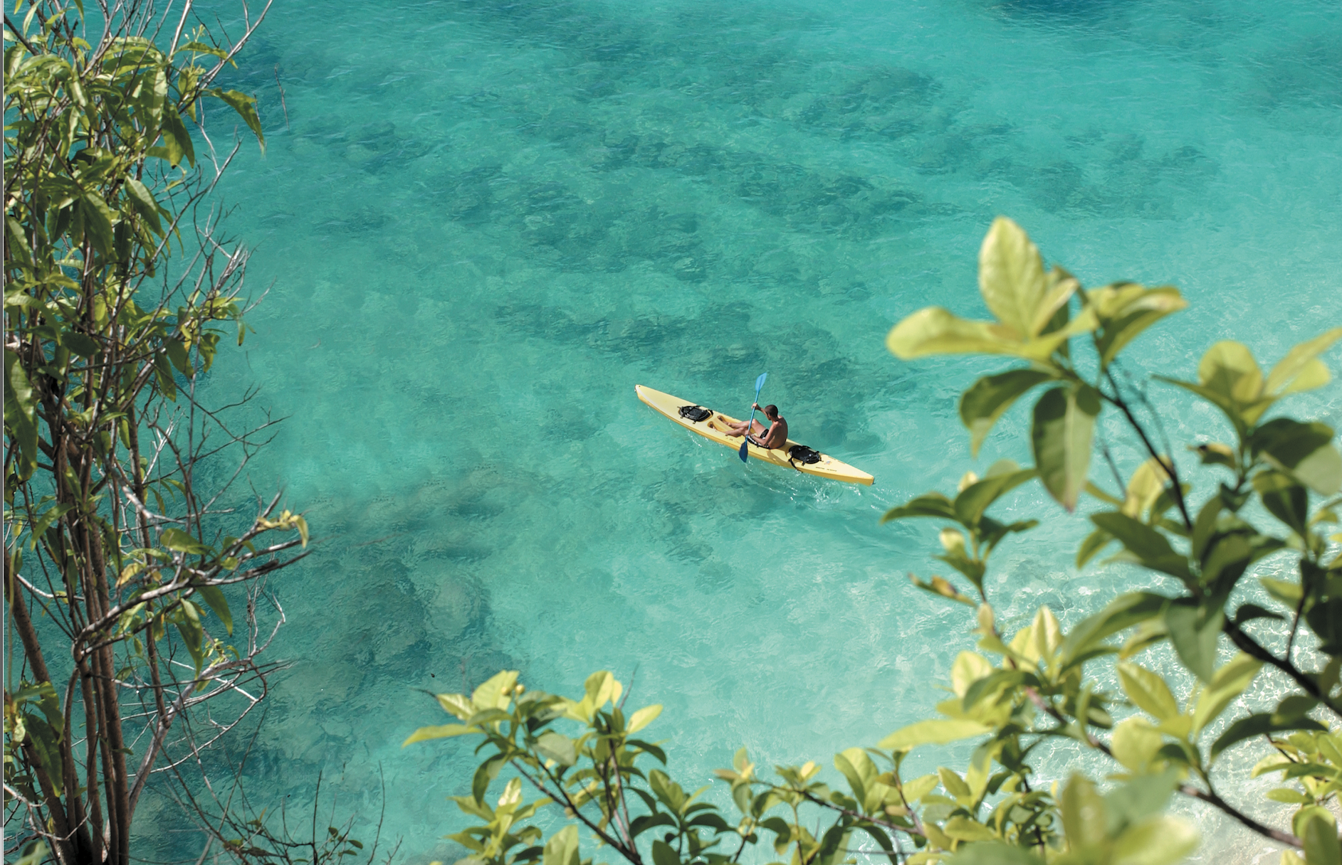   Sea kayaking at Belmond La Samanna (photo credit: Belmond)  