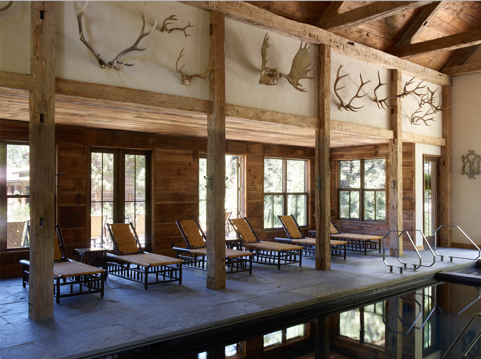   Indoor pool at Taylor River Lodge (photo credit: Eleven Experience)  