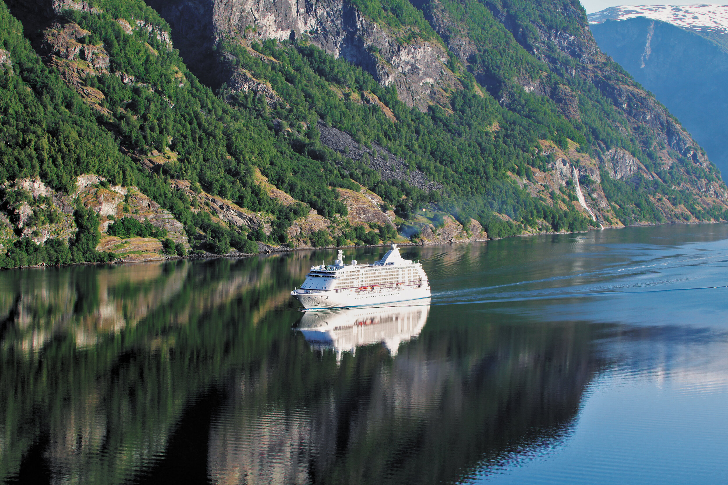   Seven Seas Voyager in Norway (photo credit: Regent Seven Seas Cruises)  