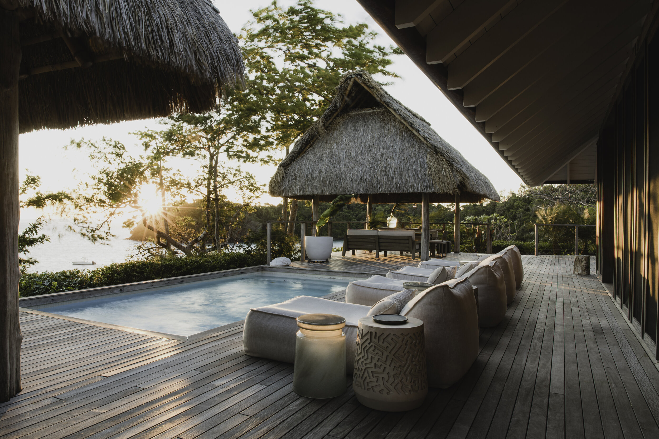   Casita Grande’s plunge pool, perfect for the whole family (photo credit: Dominique DeBay Collection)  