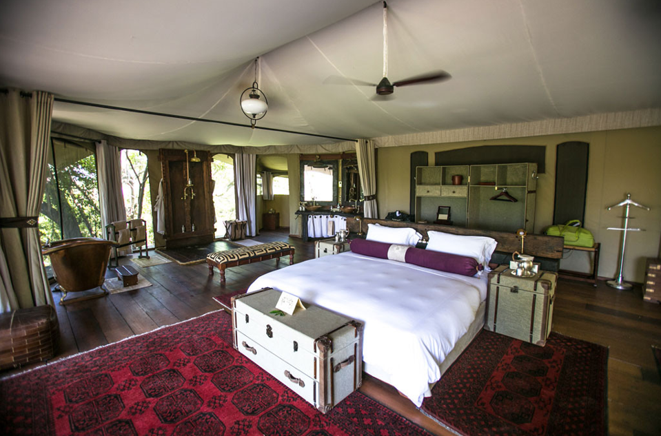   Mara Plains bedroom (photo credit: Africa House Safaris)  