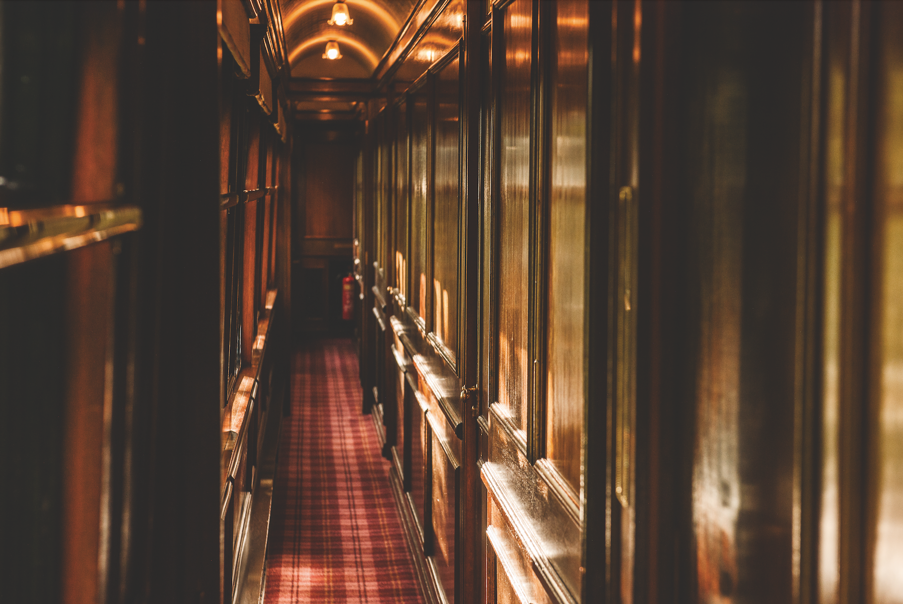  The iconic halls of the Belmond Royal Scotsman (photo credit: Belmond)  