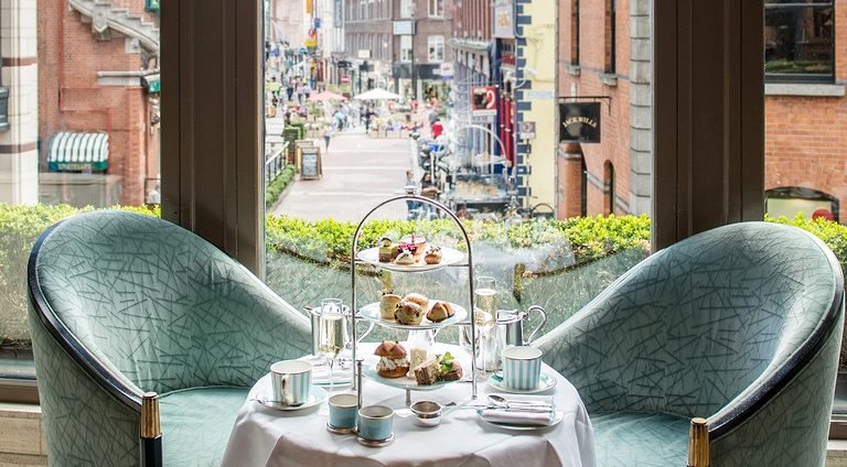 Afternoon tea at The Westbury in Dublin