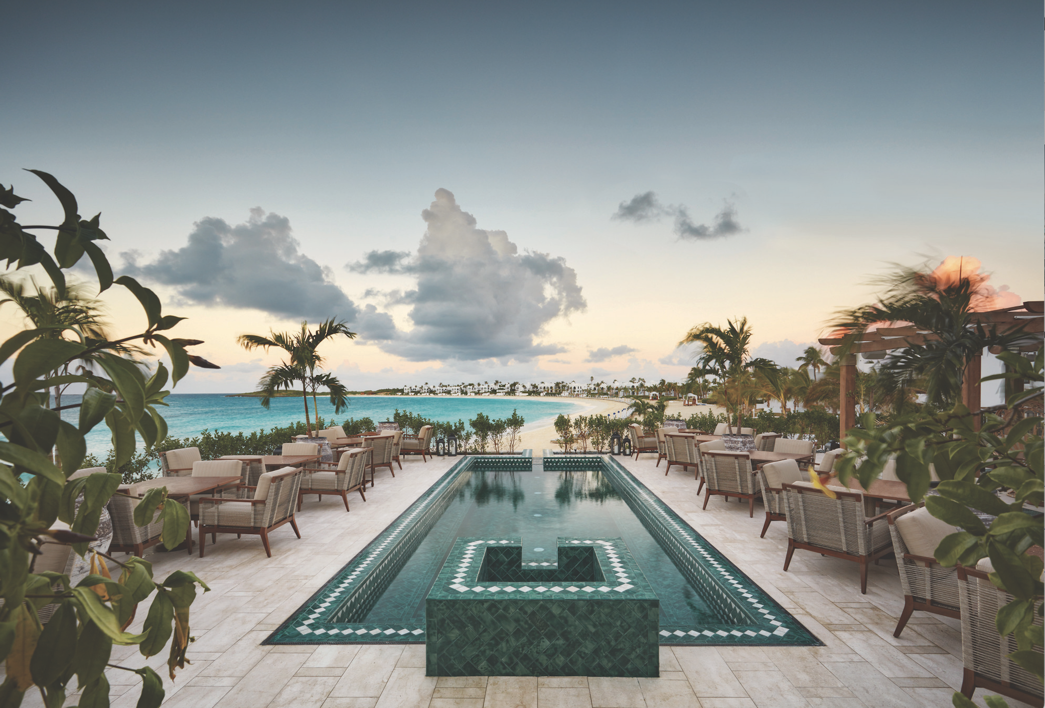 Infinity Pool at Belmond Cap Juluca on Anguilla in the Caribbean