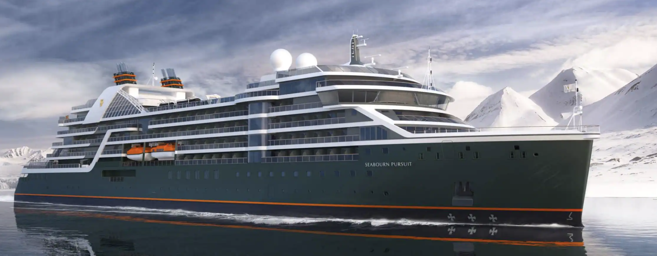 Rendering of the Seabourn Pursuit