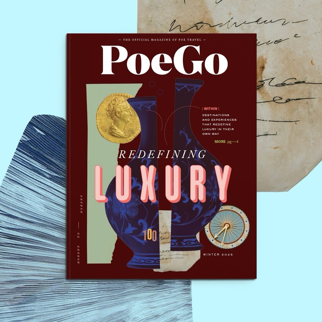 New Year, New PoeGo! 

Flip through pages and pages of incredible luxury travel experiences the world over in this brand-new issue of PoeGo. It may even have you reconsidering exactly what it is that luxury means to you.

Peruse the latest issue of P