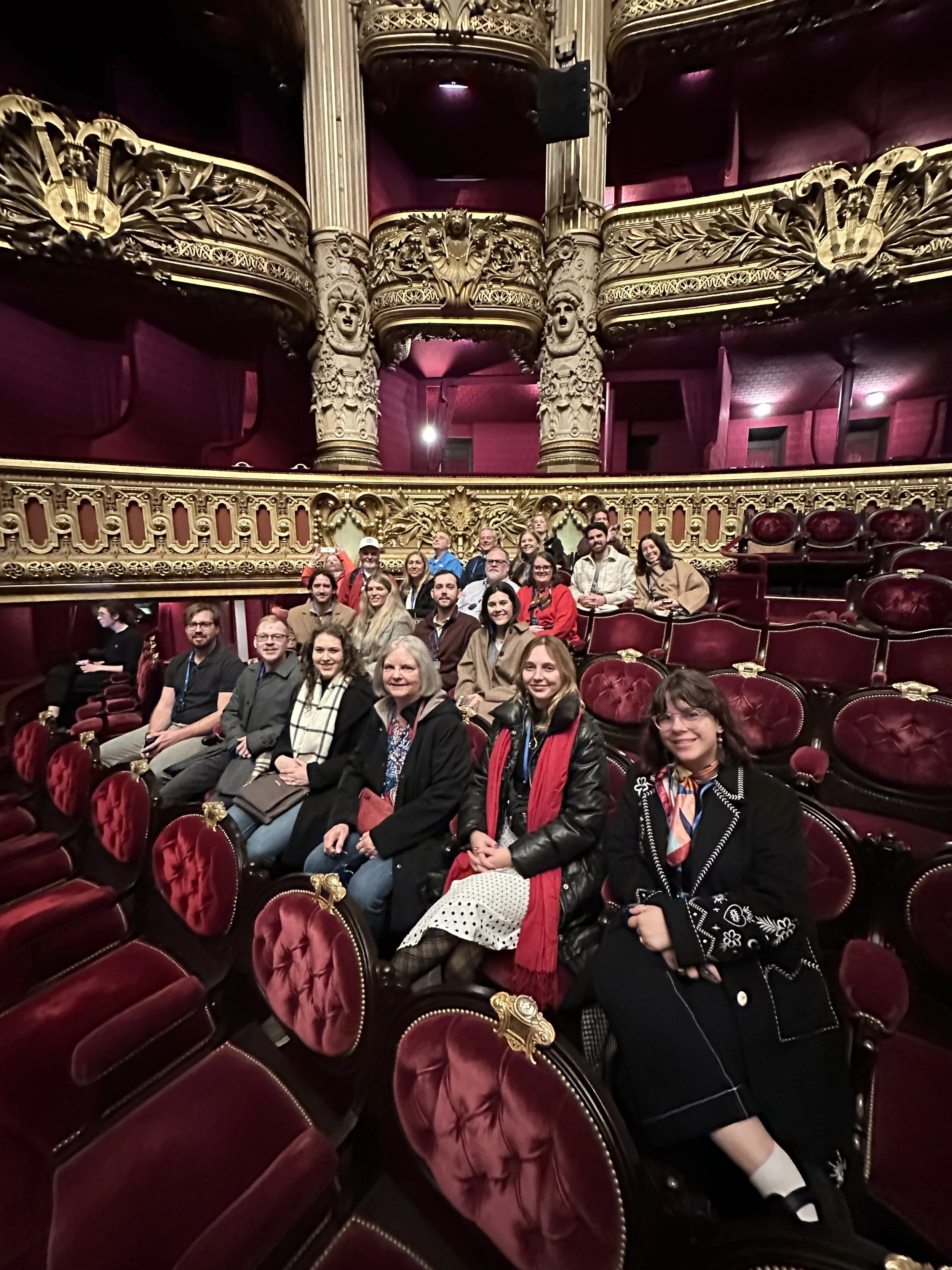 SCM Architects group travel to Paris at the Palais Garnier with a private guide