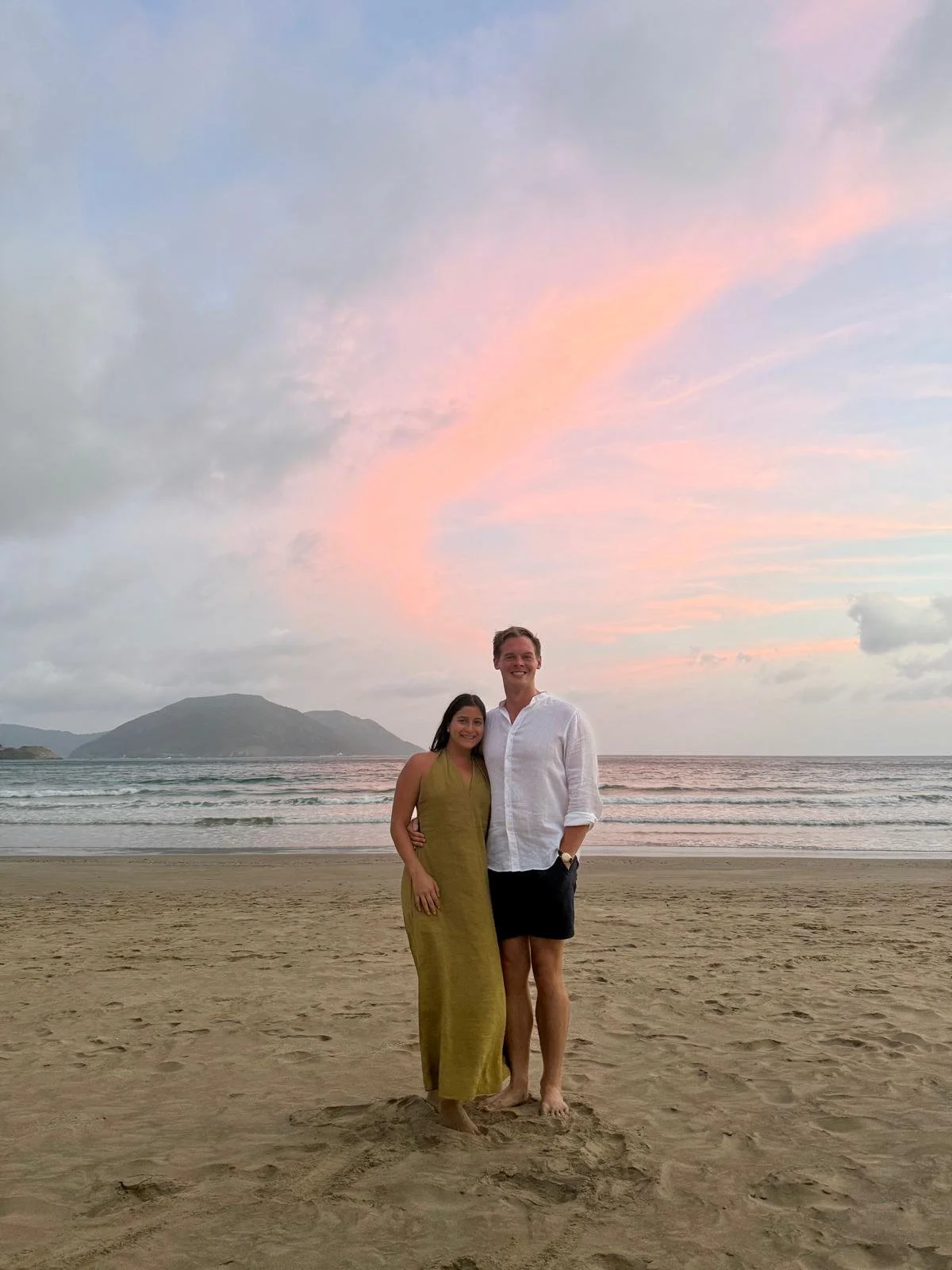 Hans & Maria during a bespoke honeymoon to Vietnam at the Six Senses Con Dao luxury hotel and resort with Poe Travel and Trails of Indochina