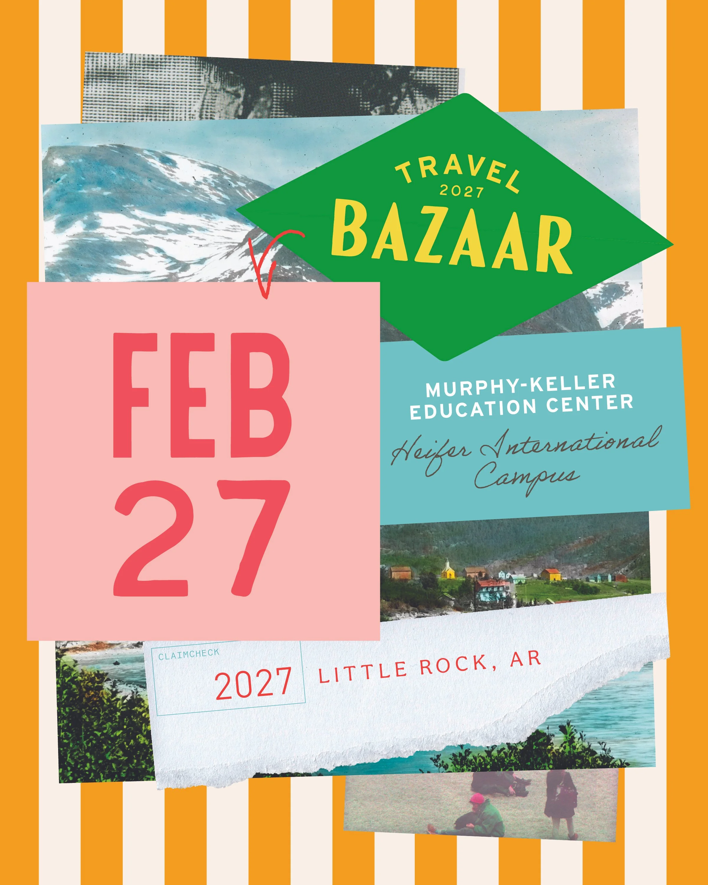 Save the date for Poe Travel 2027 Travel Bazaar in Little Rock, Arkansas