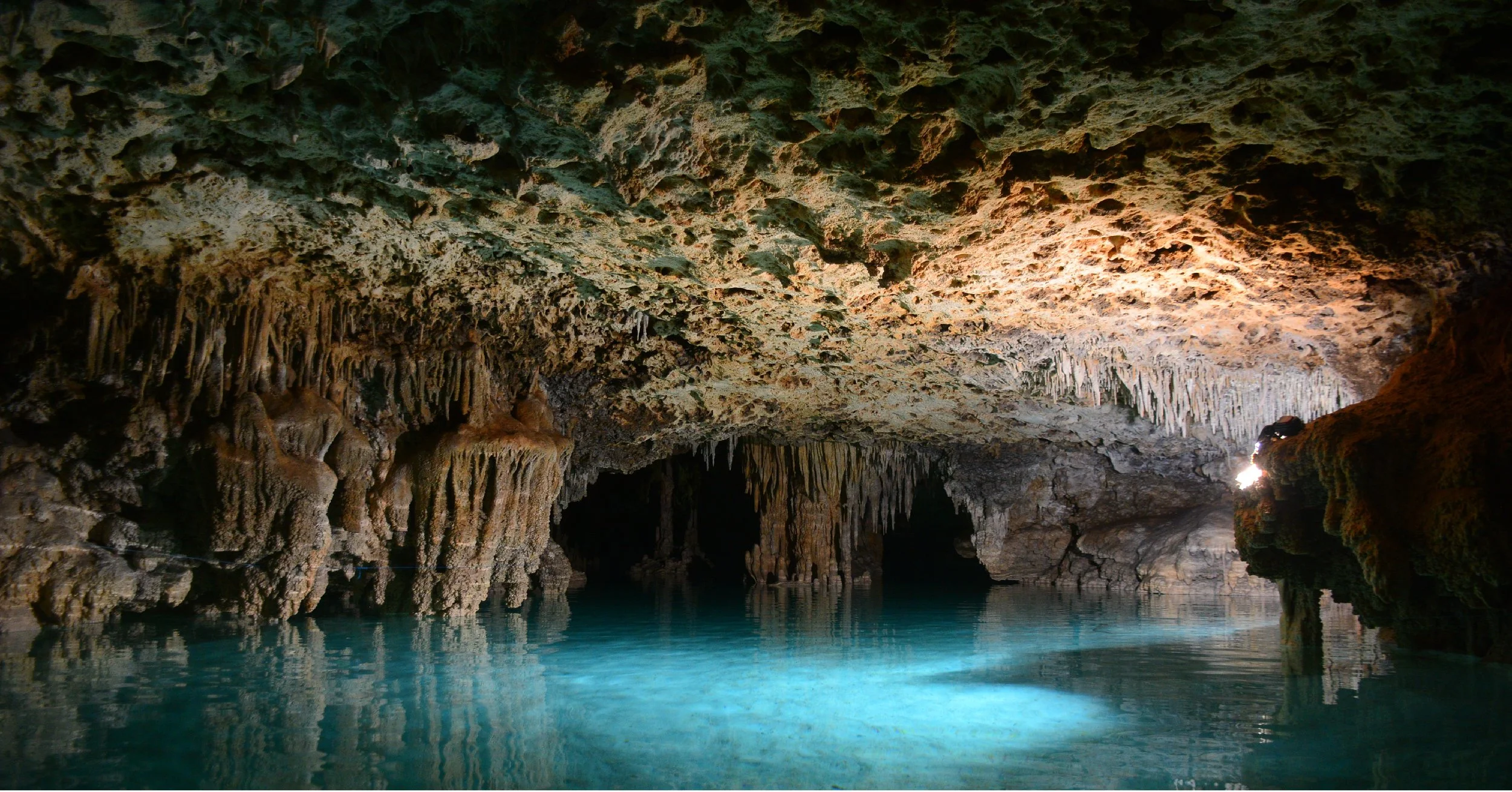 Visit with a private guide to Rio Secreto caves with Journey Mexico