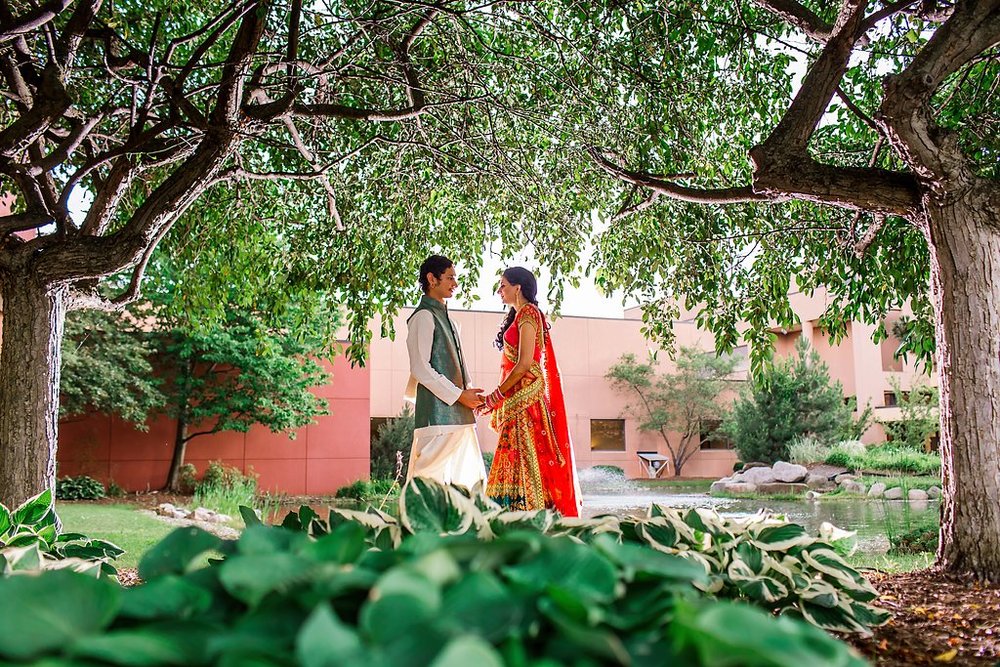 romantic Indian Engagement Session