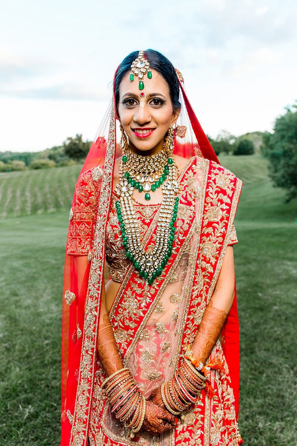 Stunning indian bride
