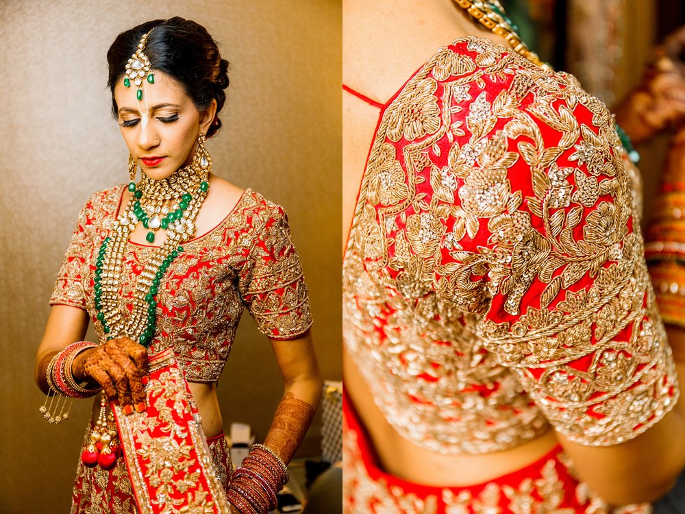 Indian wedding outfit