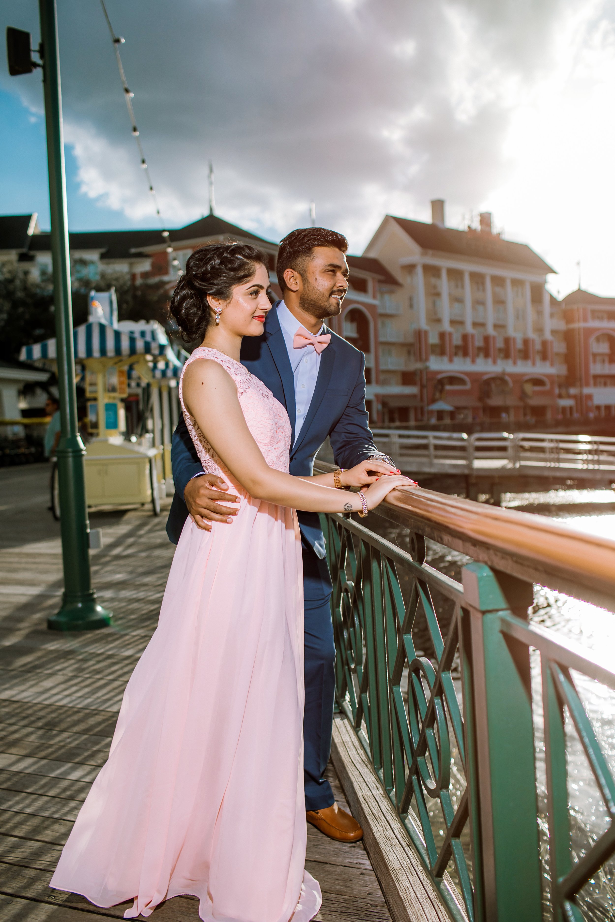 Disney's Boardwalk Engagement Session