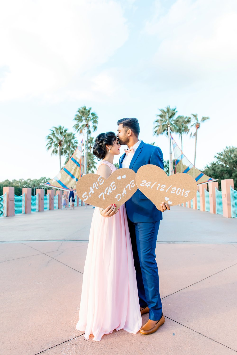 Disney's Swan and Dolphin Engagement Session