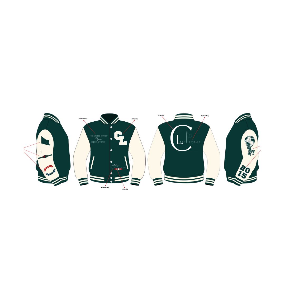 Good Defense For Four Quarters Letterman Jacket