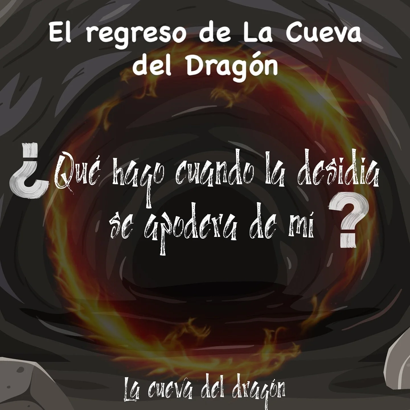 Despu&eacute;s de muchos meses sin grabar, vuelvo a La Cueva del Drag&oacute;n. 
En este episodio te cuento c&oacute;mo la desidia se apoder&oacute; de m&iacute;: dej&eacute; las rutinas que me hac&iacute;an bien, el ejercicio, mi diario&hellip; y c&