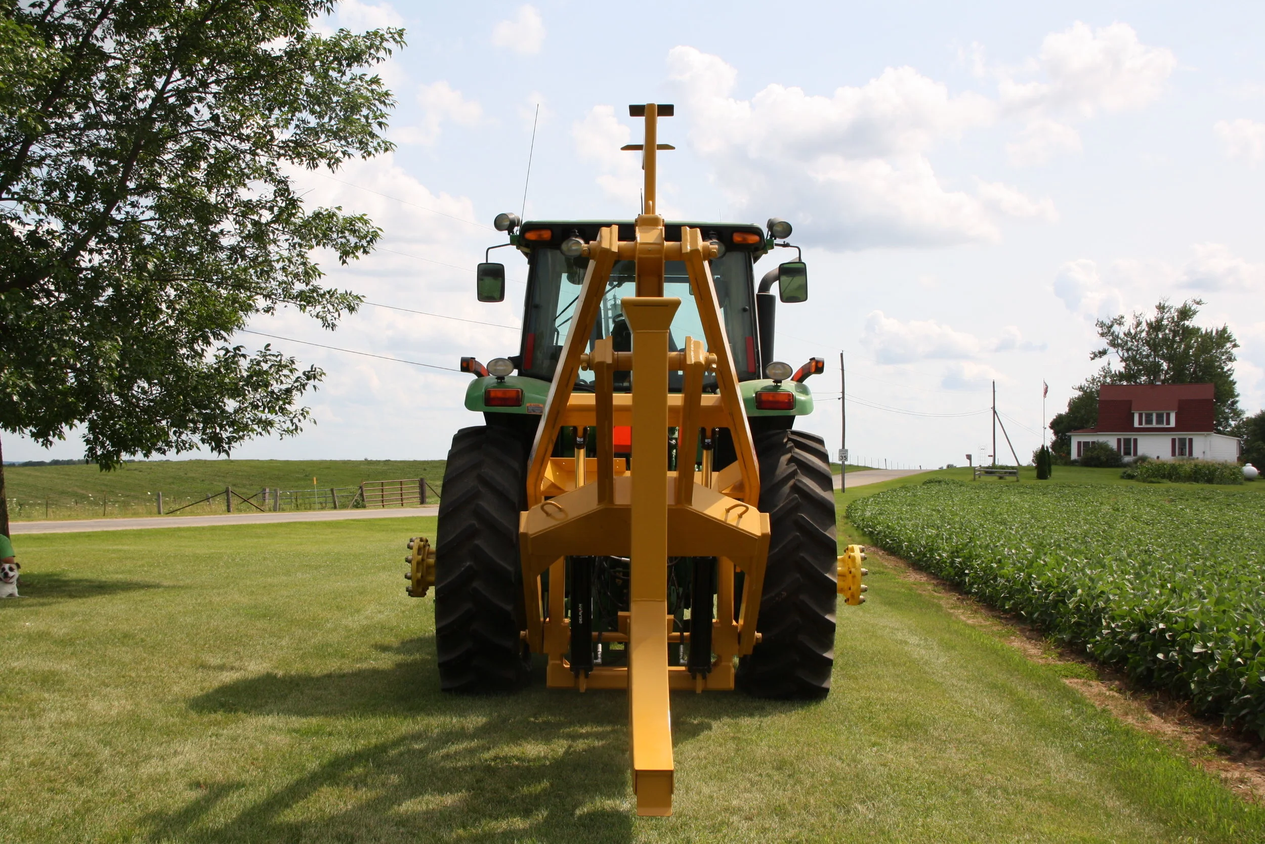 55 Series Tile Plows — O'Connell Drainage Equipment