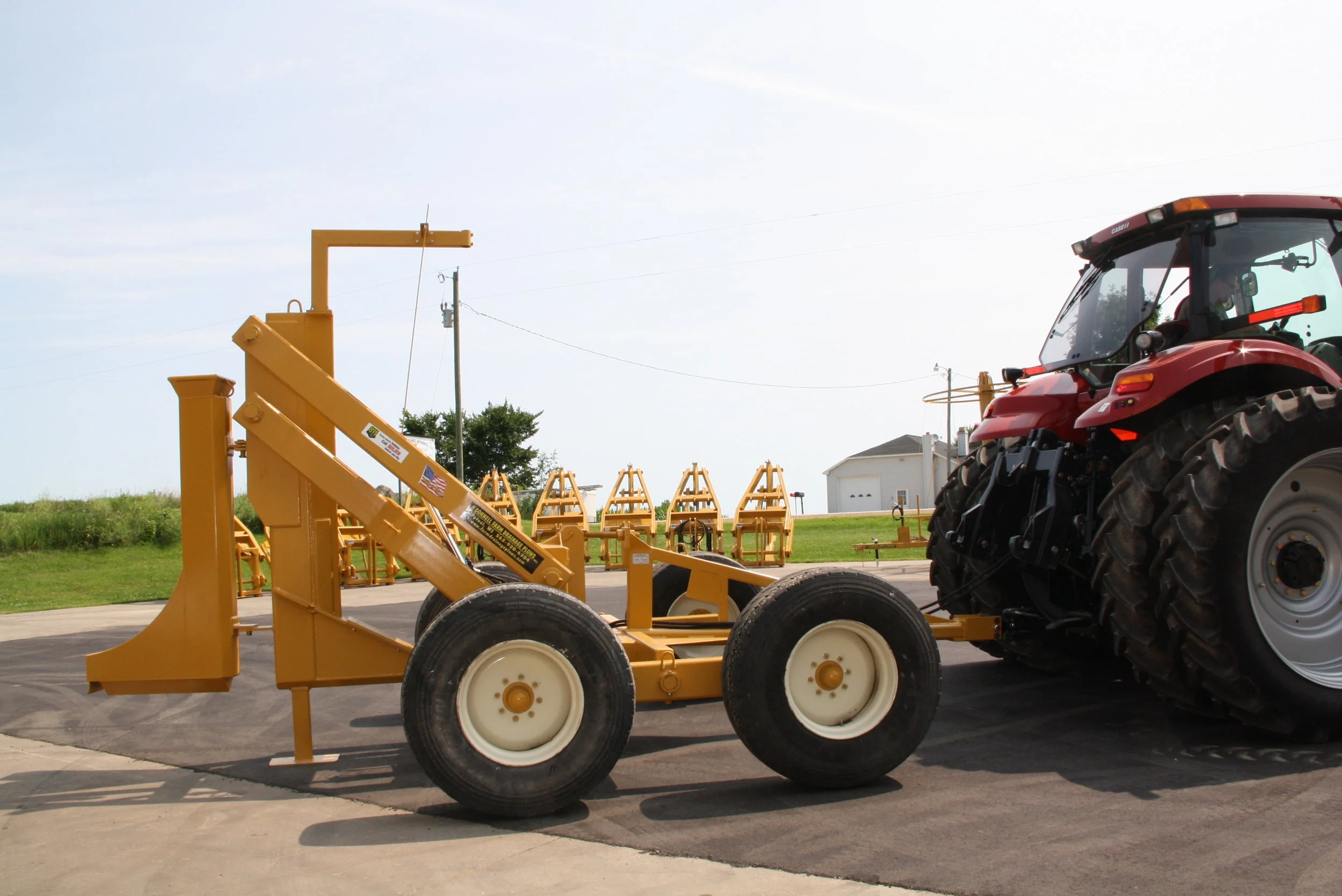 55 Series Tile Plows — O'Connell Drainage Equipment