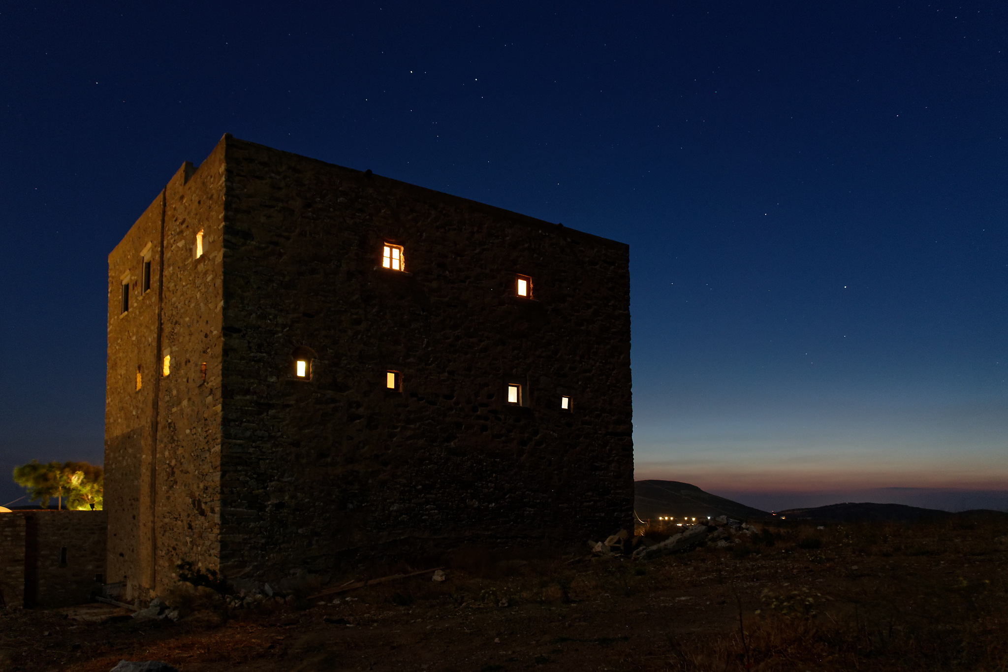  Bazeos Tower, Naxos, Greece photo ©DieterDU 