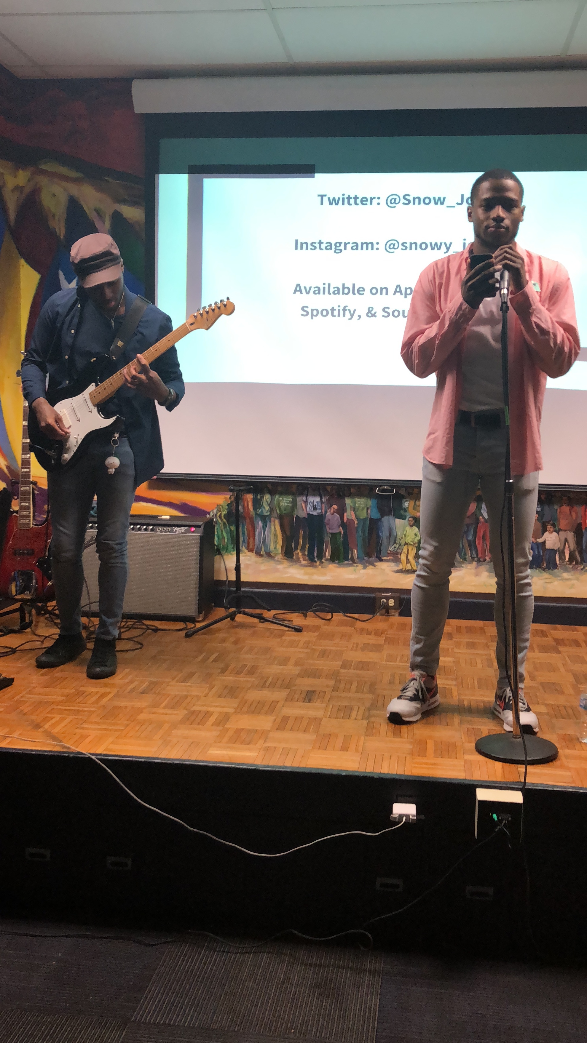 Chris S. x S. Joey. x M.A.D. Artist Cultural Showcase. Photo By Dami A.