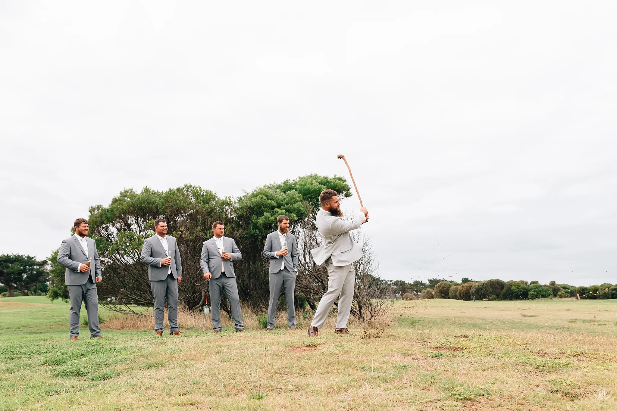 beach wedding in victoria