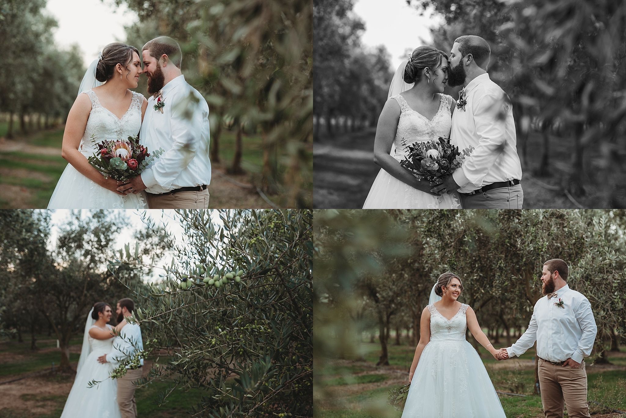 bride and groom shots