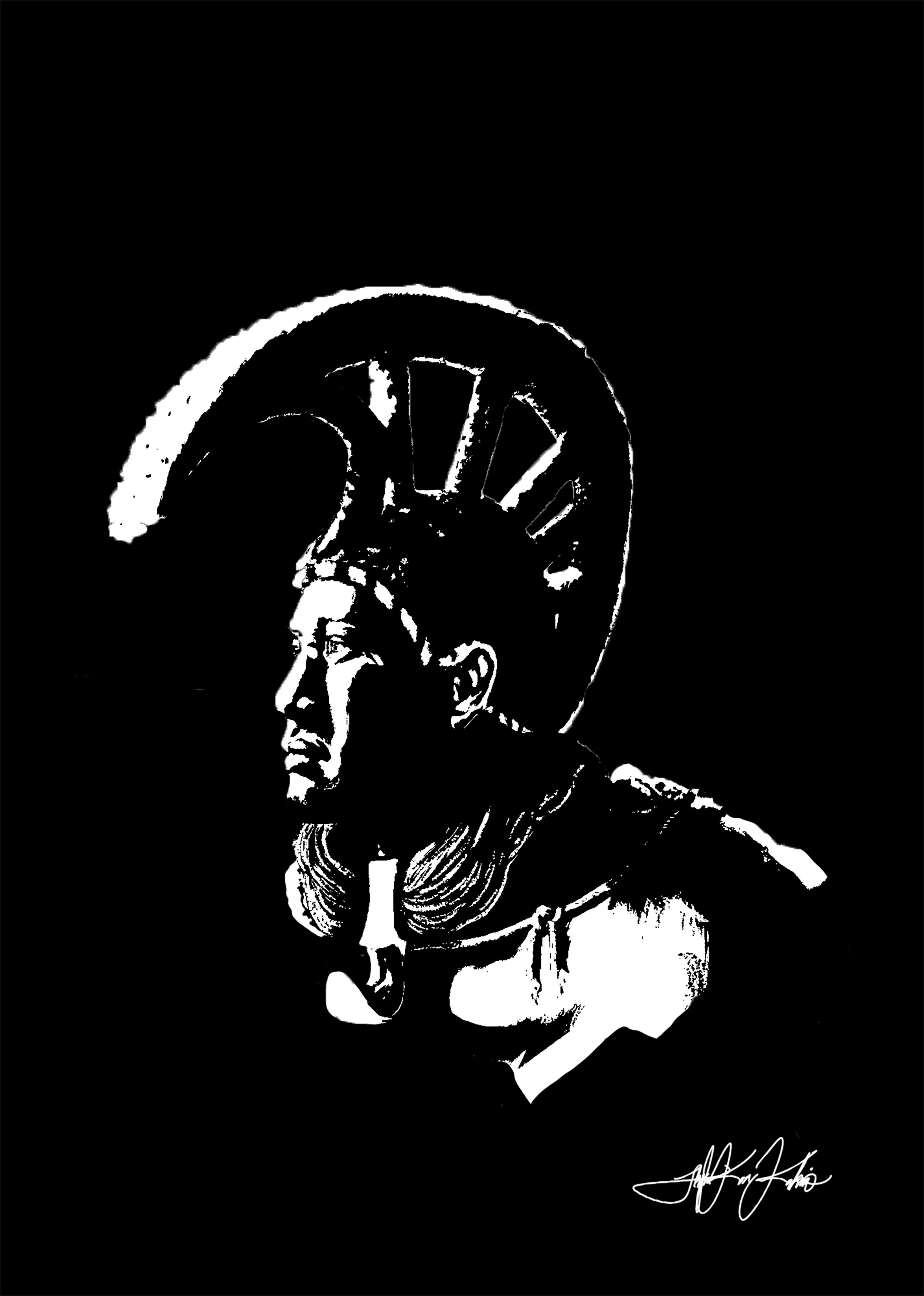 MAUI O PI'ILANI: SON OF KU / BLK X WHT SILHOUETTE