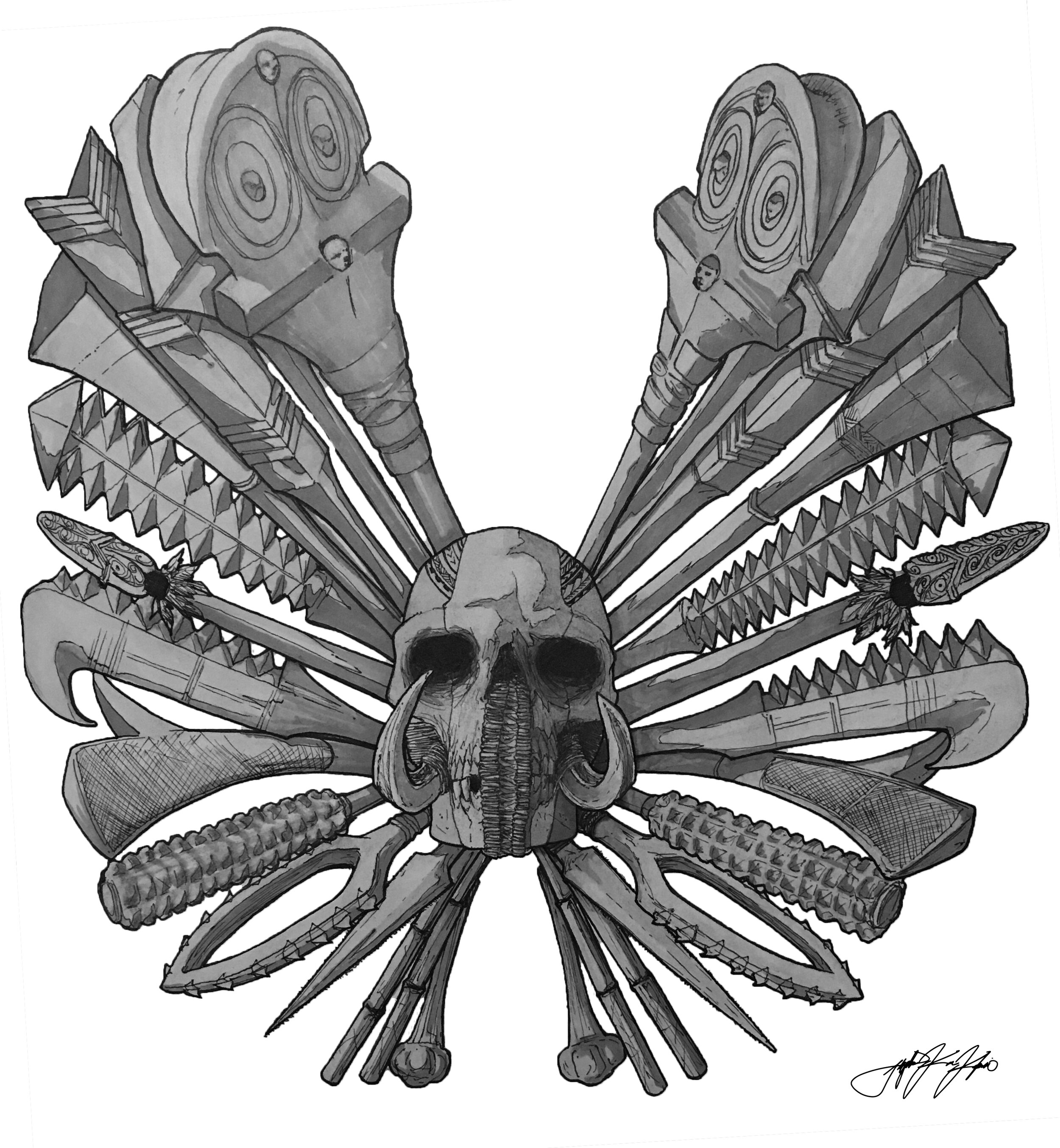 MEA KAUA OSEANIA PENCIL, INK AND PRISMAS