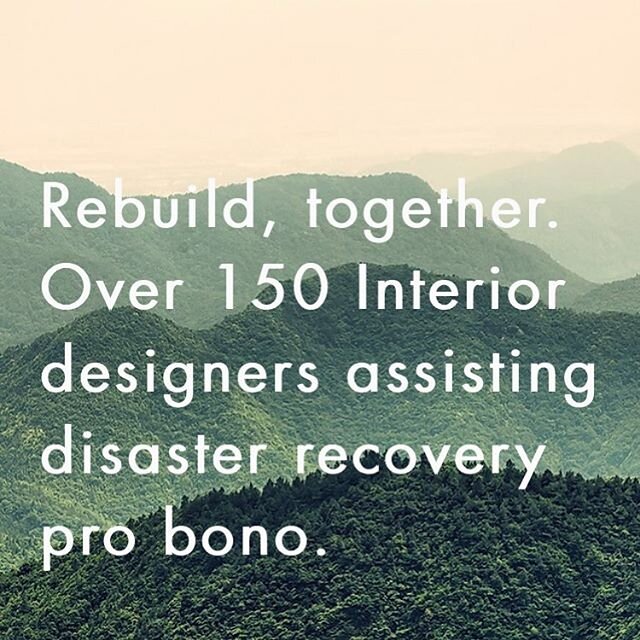 D E S I G N  D O N A T E D // We&rsquo;re proud to have pledged our services to @designdonated to assist those who have been victims to the recent bushfires, because together we can make a difference. Colour and finish selections can be stressful for