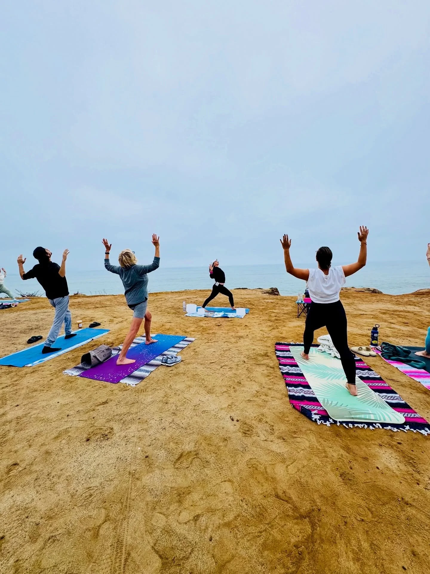 The best cure for holiday overwhelm? Yoga. 🧘🏻&zwj;♀️ Luckily we have 4 chances for you to get your zen on this Thanksgiving weekend if you&rsquo;re in San Diego!⁣
⁣
Mind Body Badass hosts weekly public donation yoga classes. They are open to all, a