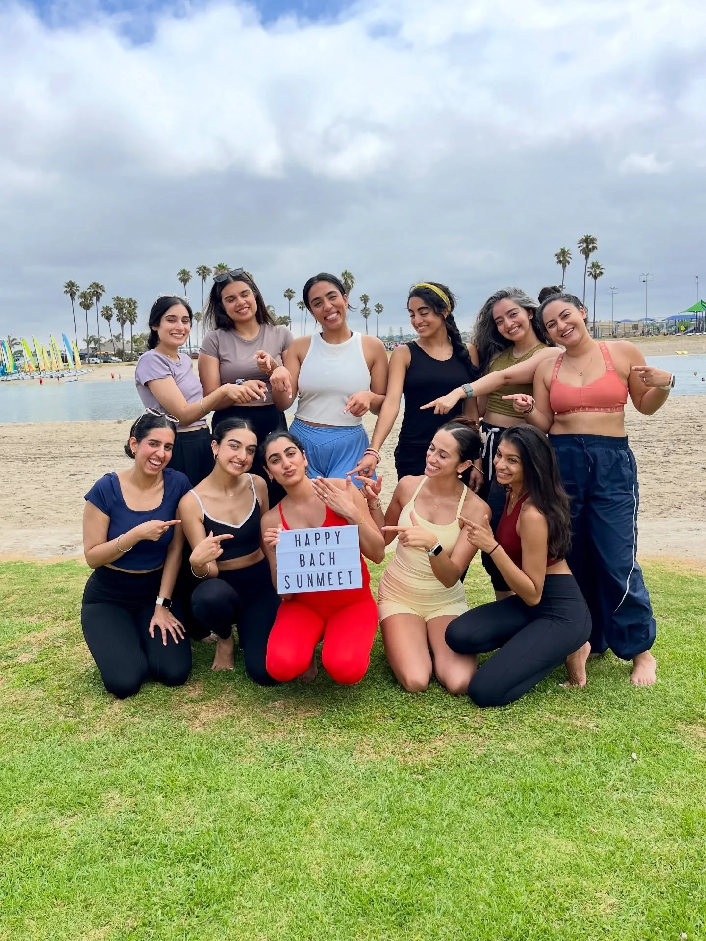 Our holiday weekends look like this 🧘🏻&zwj;♀️🥳☀️ We love getting to celebrate special moments with all of you! Thank you for trusting us at Mind Body Badass to bring a little wellness energy and good vibes to your bachelorette parties, birthday ga