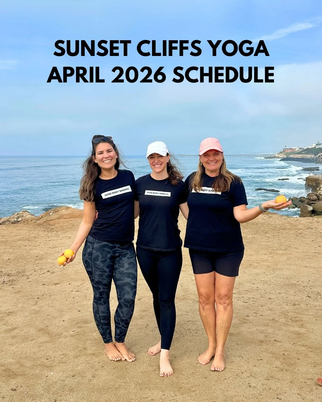 Truly what could be better than an all-levels yoga class at the edge of the ocean, with a welcoming + supportive community, at no cost?! 🧘🏻&zwj;♀️🌊⁣
⁣
I started these classes in 2021 and they&rsquo;ve grown to be a staple of San Diego! Whether you