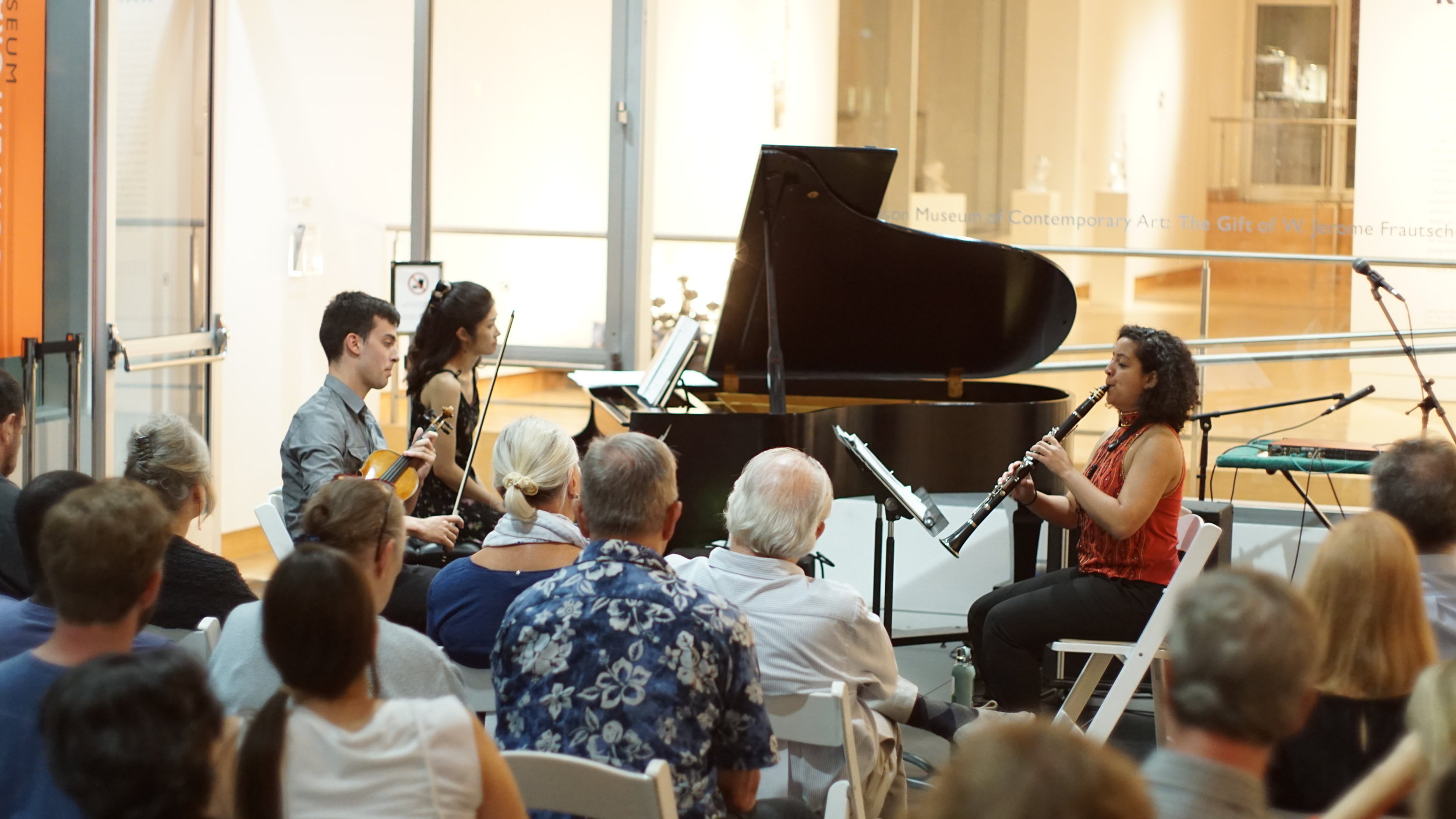  Performing Alvin Singleton's  Jasper Drag &nbsp;at  Madison New Music Festival    photo by Max Schmidt  