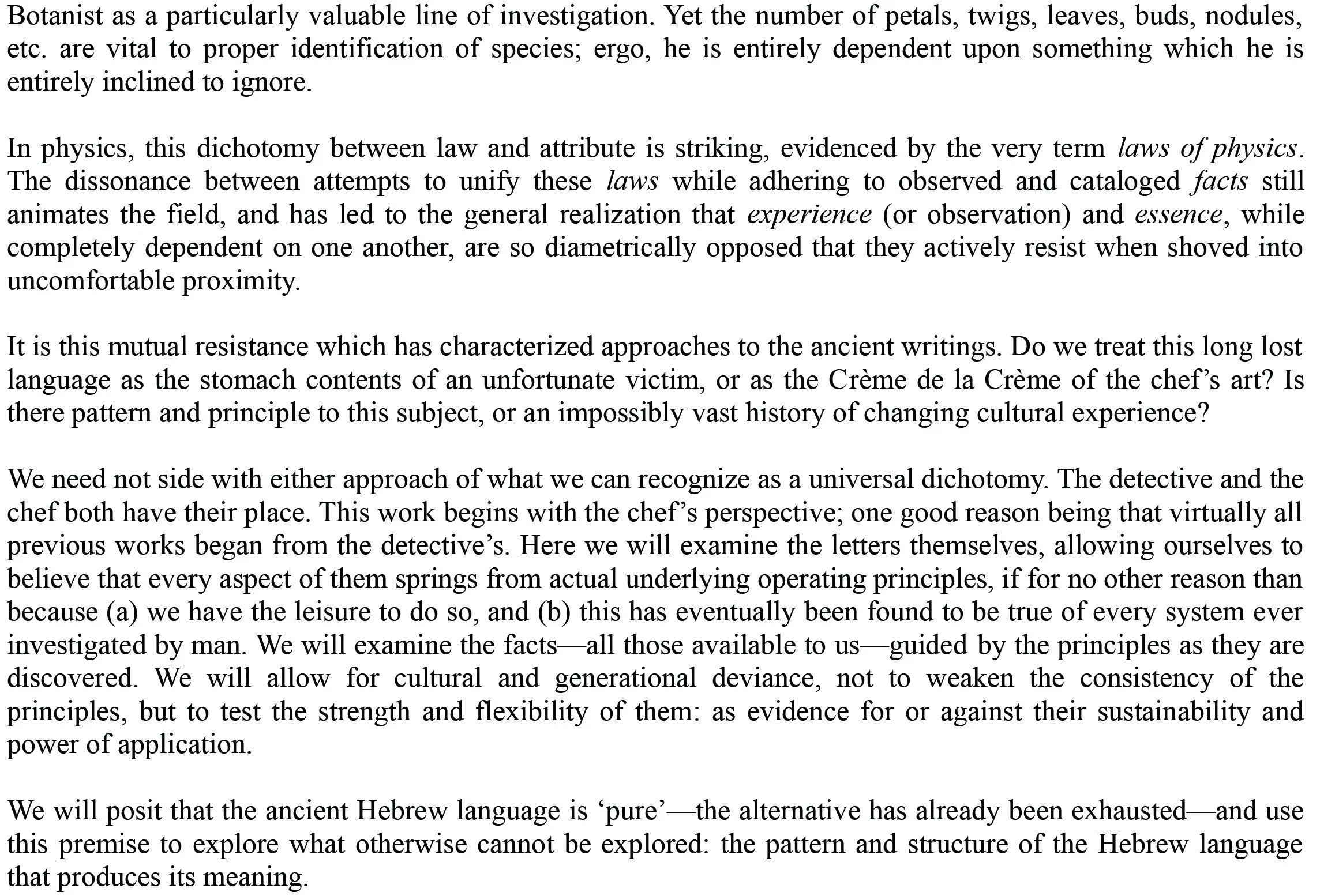 Value Pattern Mark Vedder