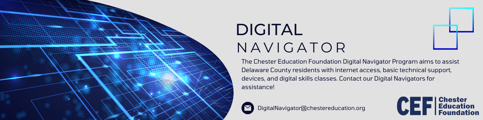 The Jetter Center, Digital Navigator Program — Chester Education Foundation