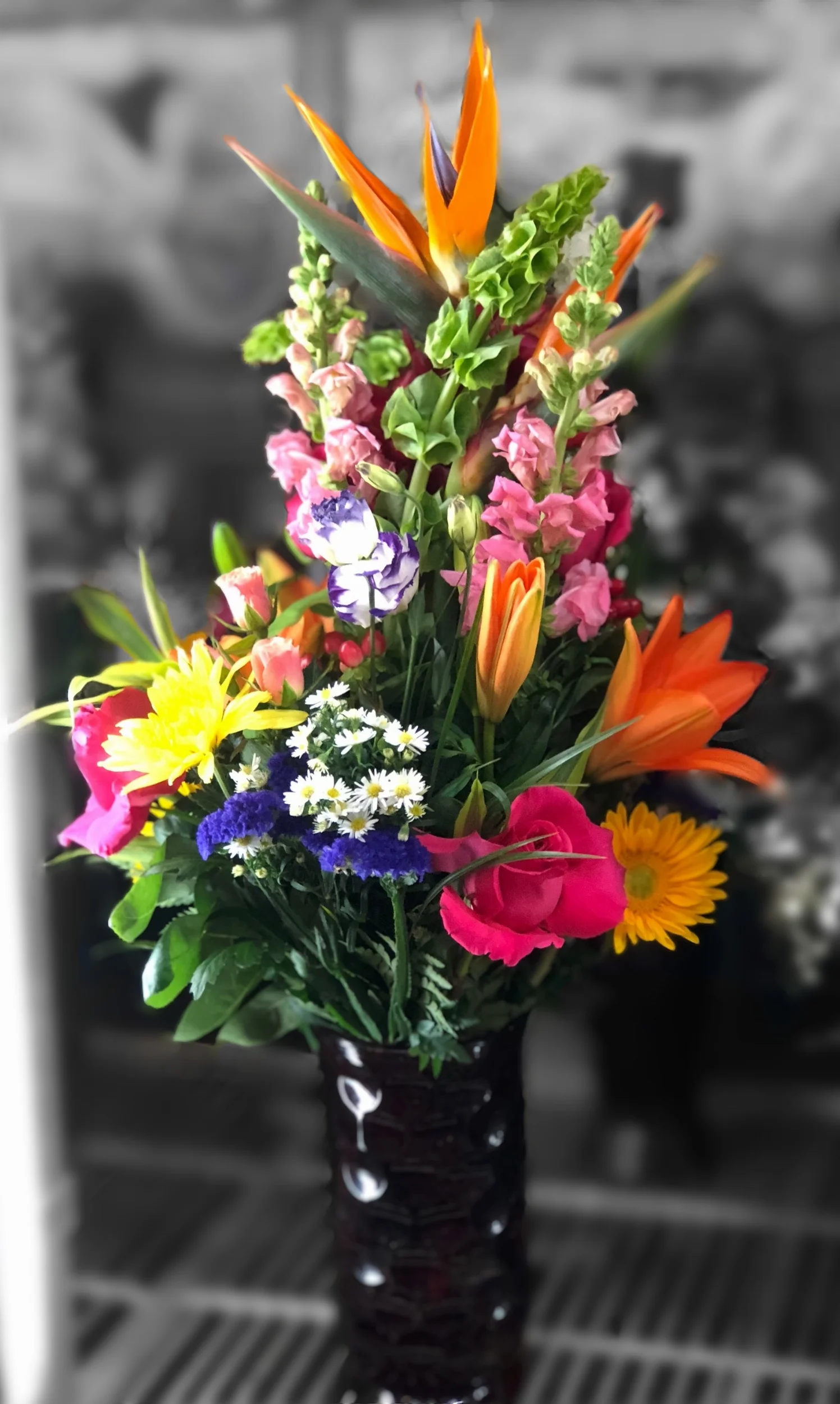Tall Tropical Arrangement