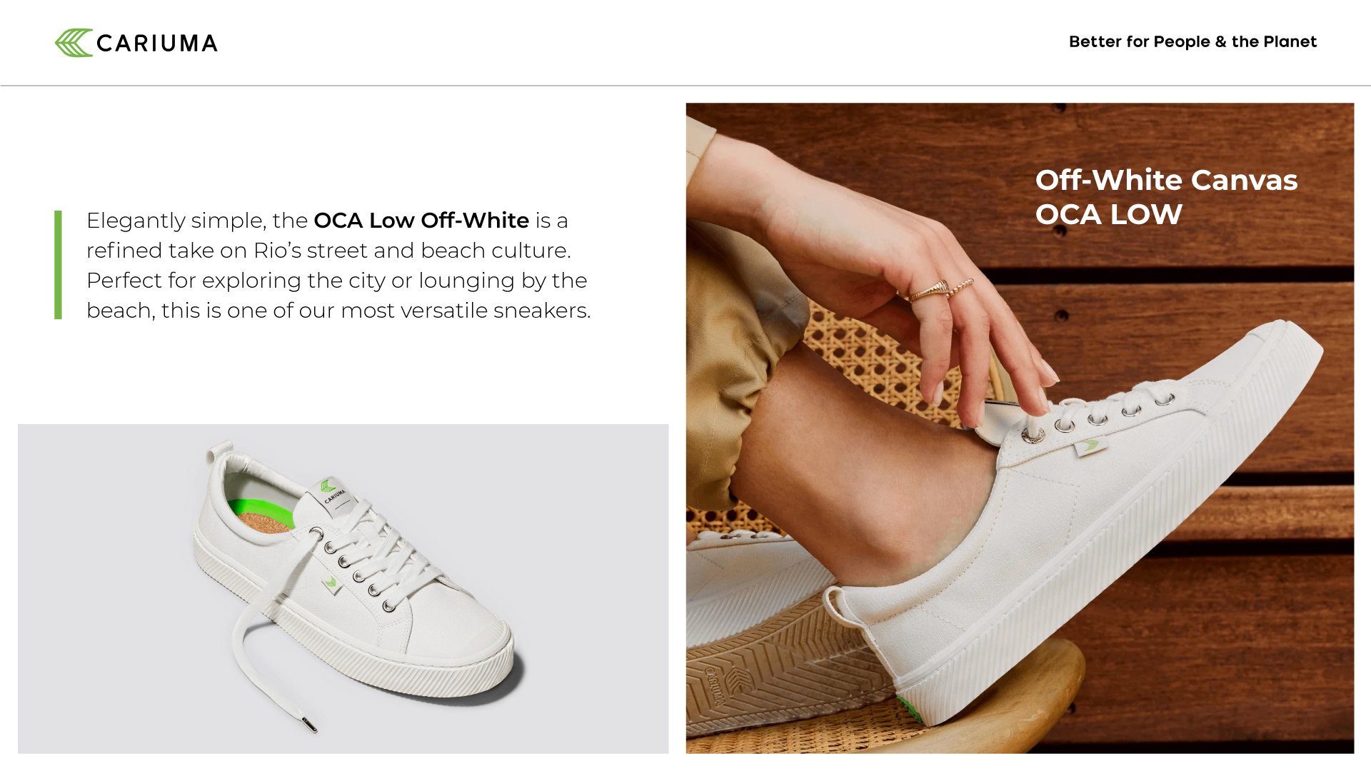 Cariuma Powerpoint Slides