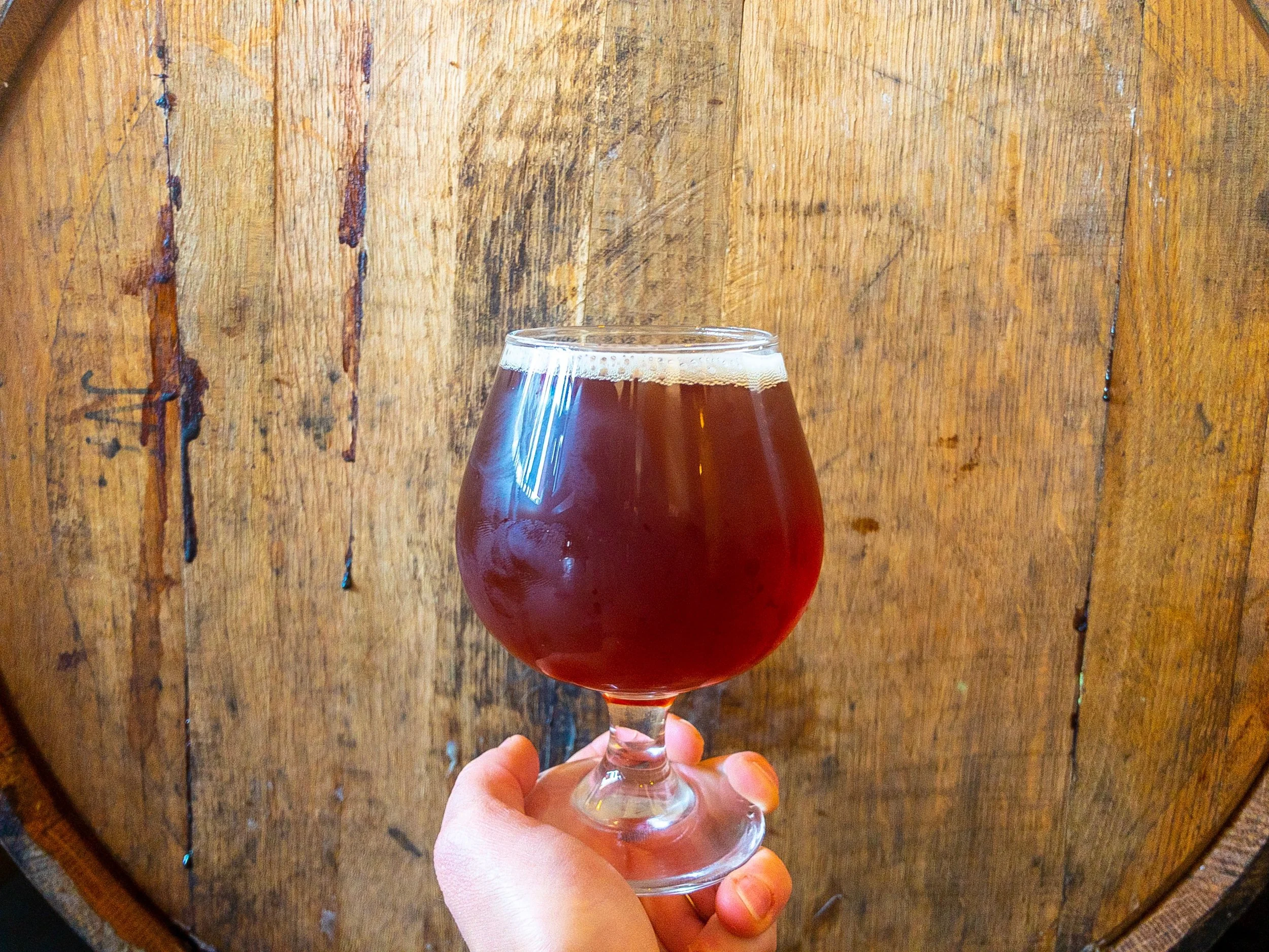 Whiskey Barrel Aged Quad Release