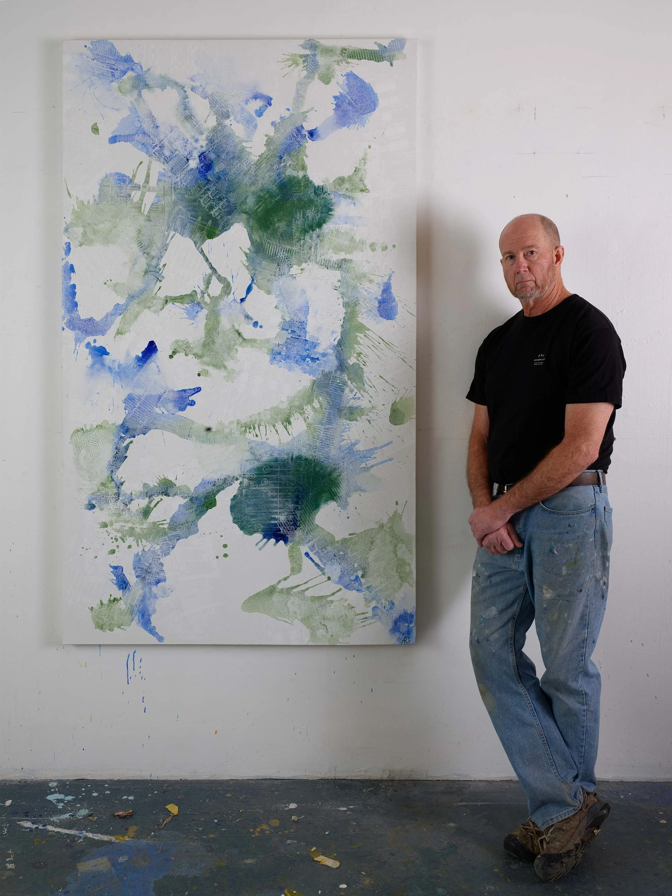 Artist Talk: Andrew Roberts-Gray talks about painting the history of painting