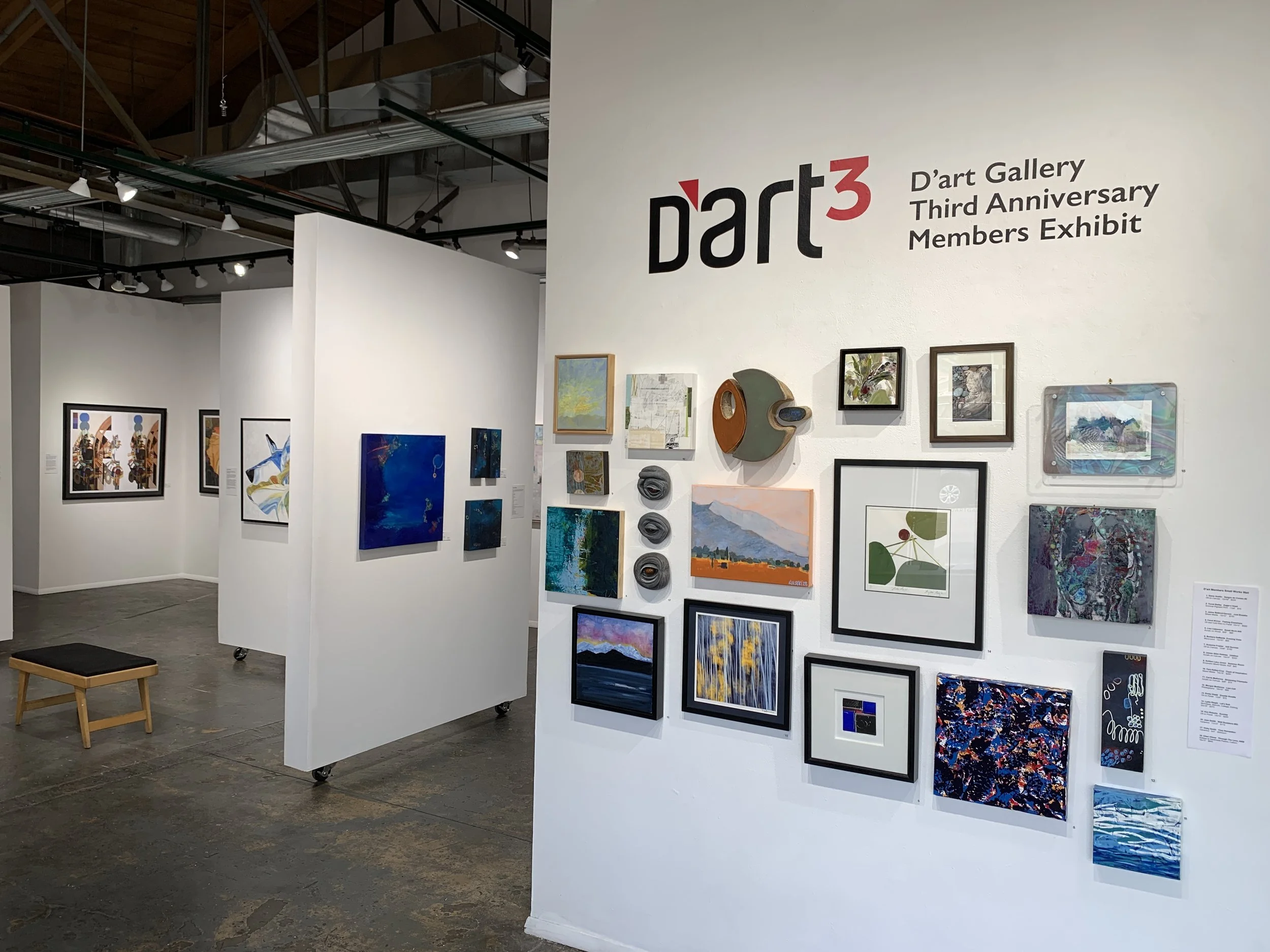 D’art3 - D'art Gallery 3rd Anniversary Members Exhibition
