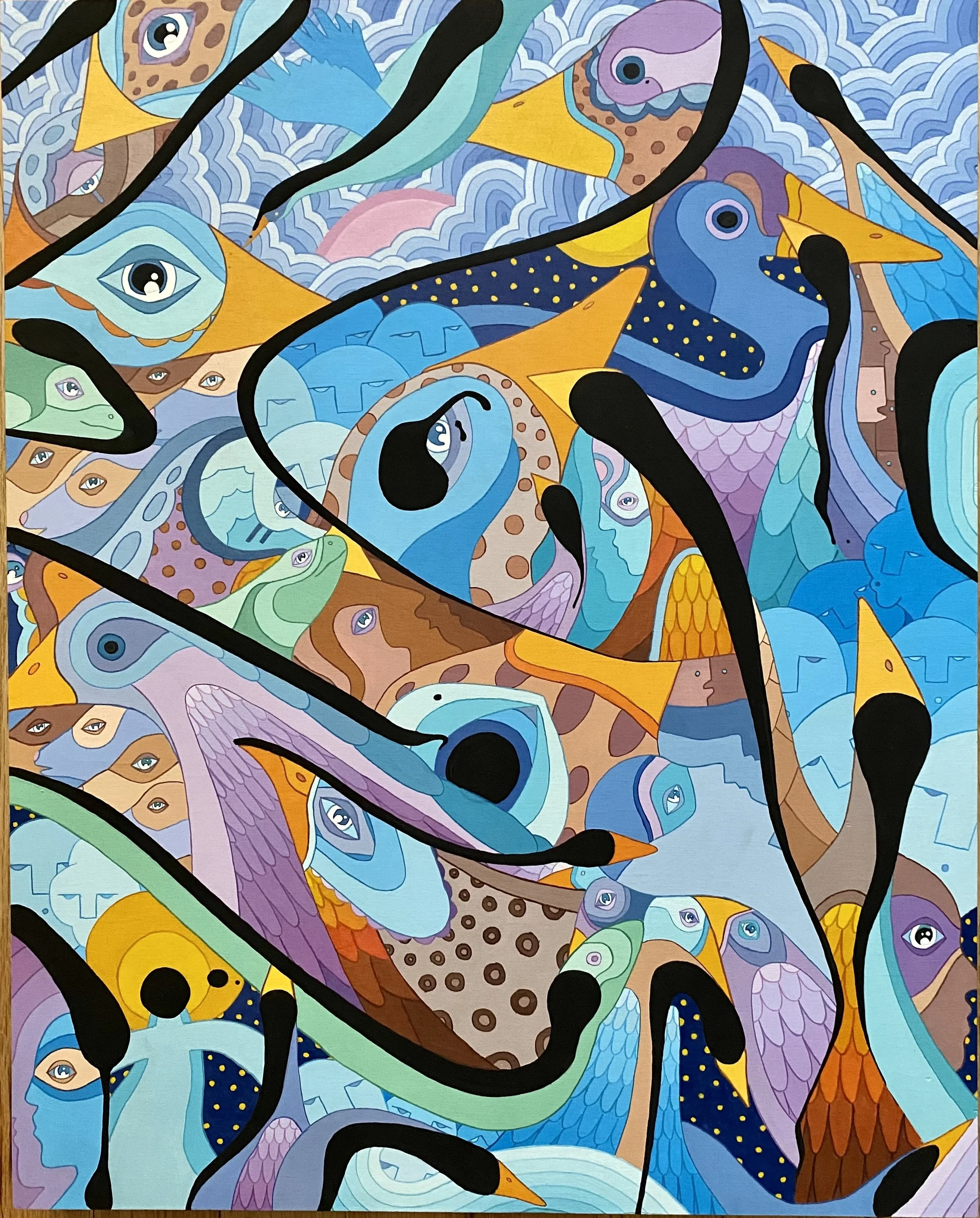 Visible Planets Group Exhibition Artist Reception