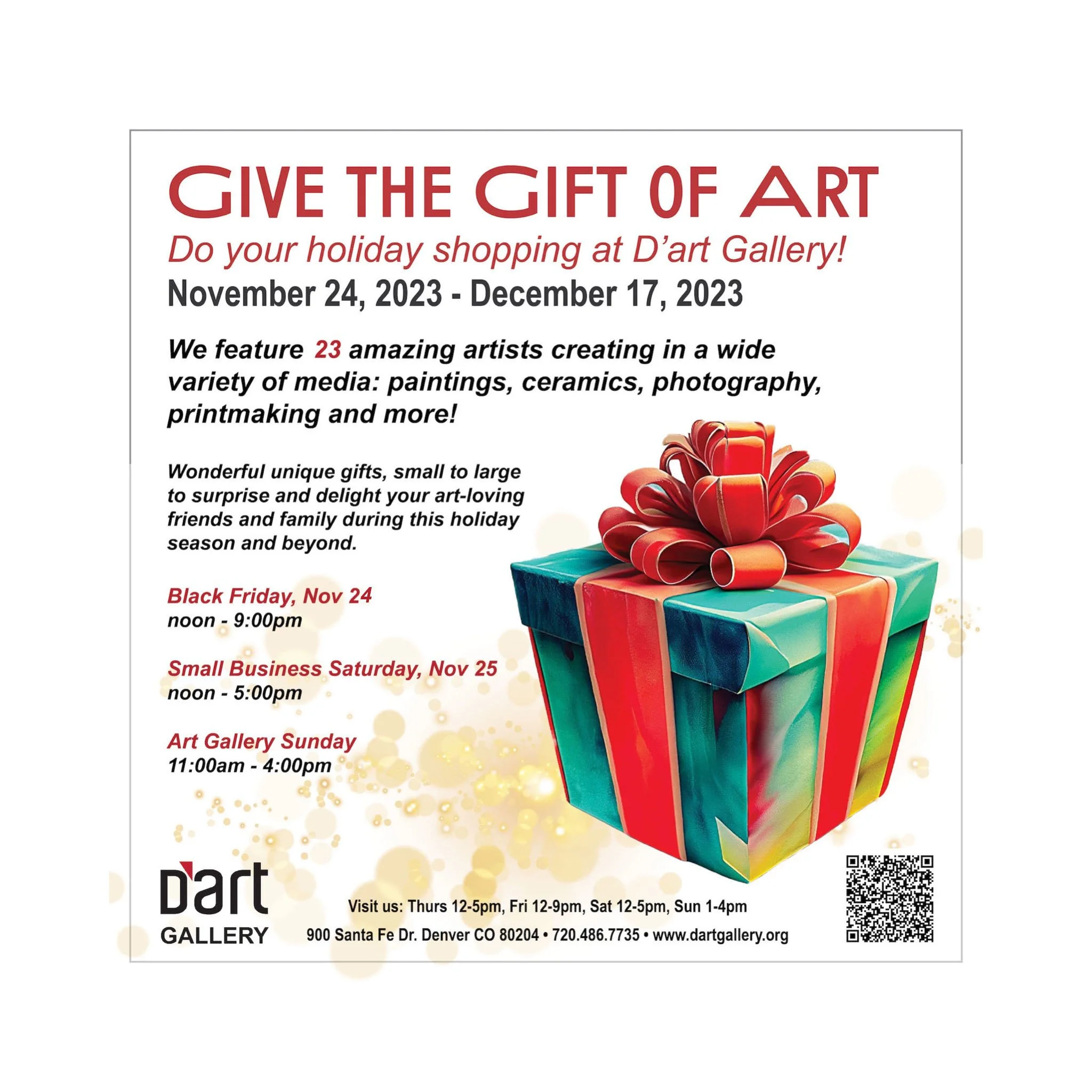 Holiday D'art Market