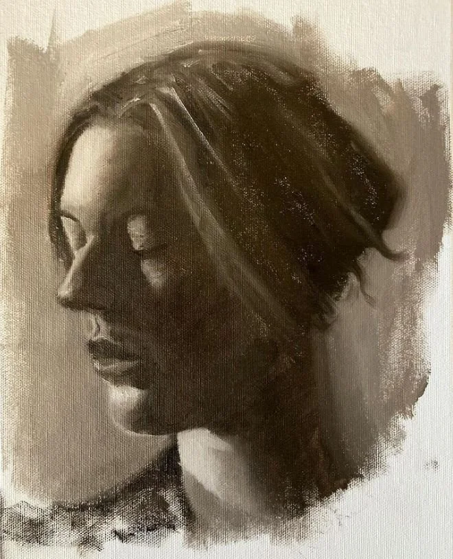 Monochromatic Oil Portraits w/ Jen Starling