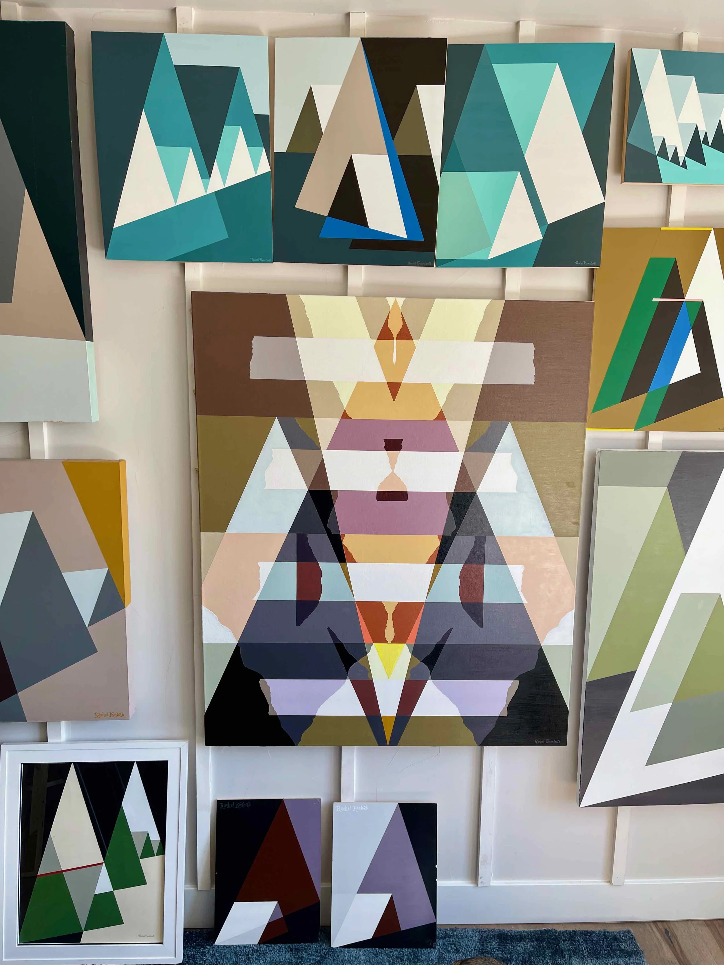 Free Public Art Reception for "Shifts & Ladders" by Rachel Espenlaub