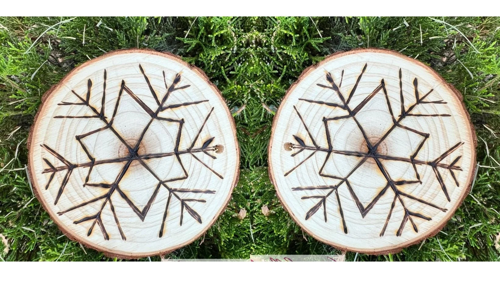 Wooden Ornament Art Class | Grace Noel Art